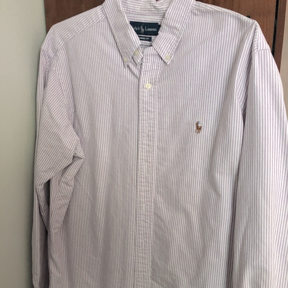Men’s Ralph Lauren Striped Dress Shirt